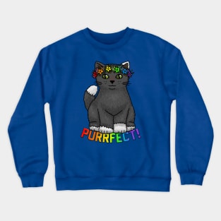 Purrfect Kitty Crewneck Sweatshirt